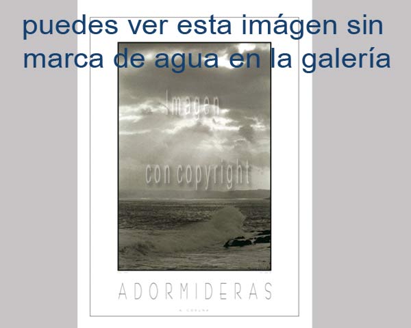 Fotografía FP 015D-41A Mar desde Adormideras (A Coruña)